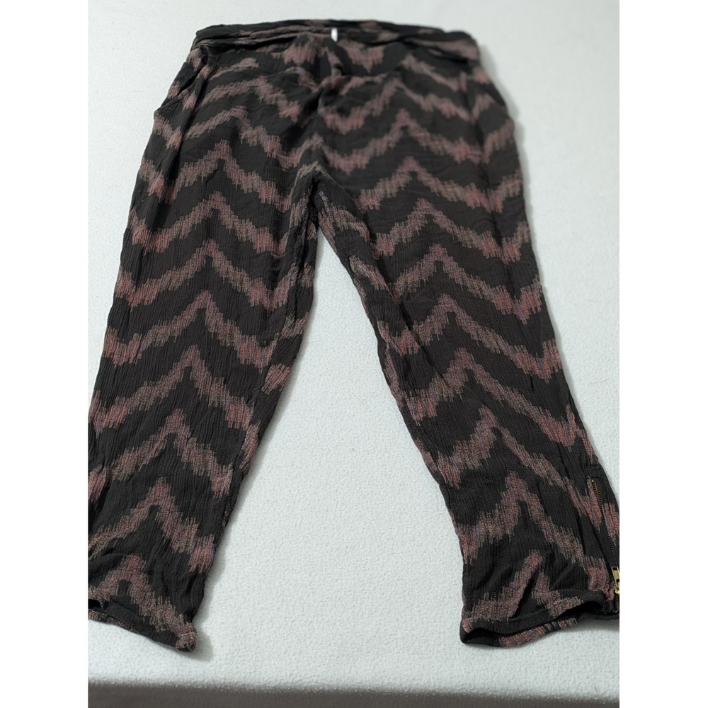Free People Pants Womens S Got Me Twisted Harem Boho Casual Pull On Tapered Leg